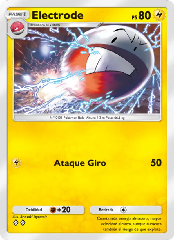 Electrode · Pugna Espaciotemporal 055/140