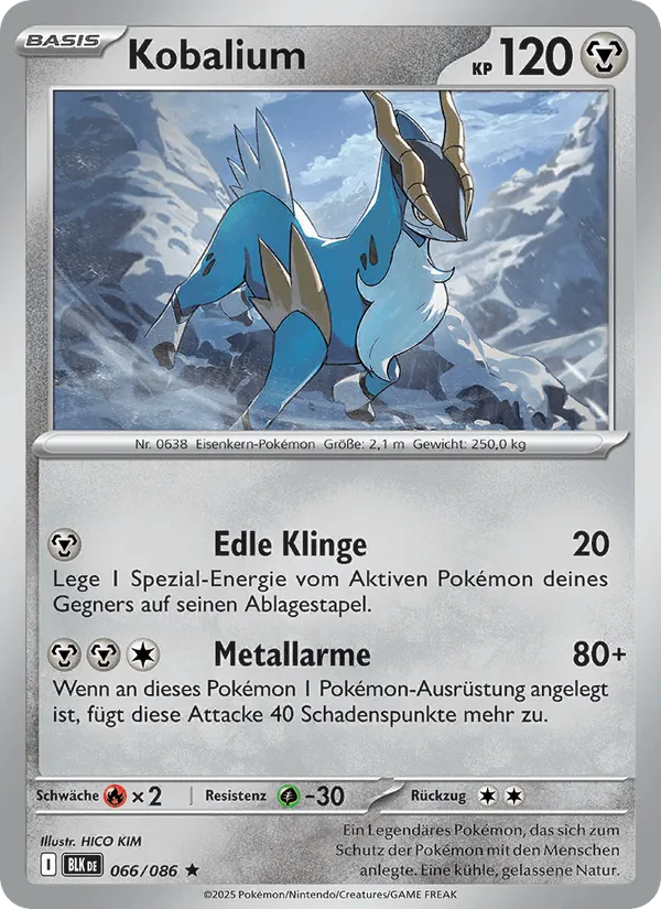 Kobalium · Schwarze Blitze 066/86