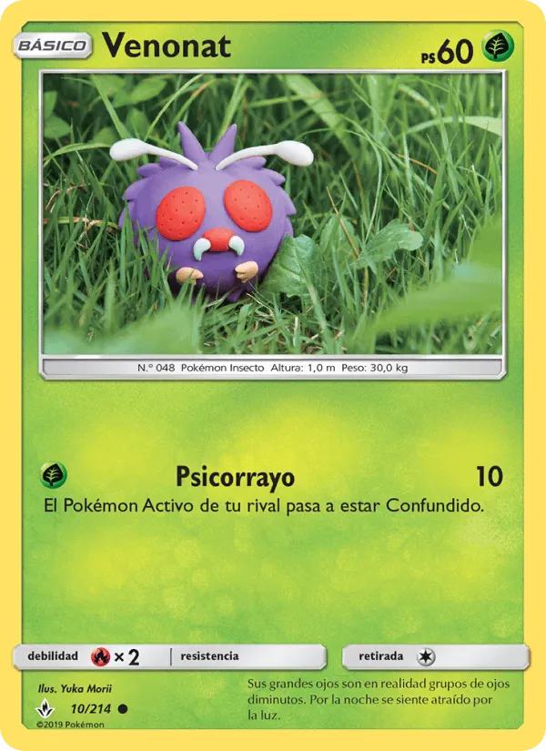 Venonat · Vínculos Indestructibles 10/214
