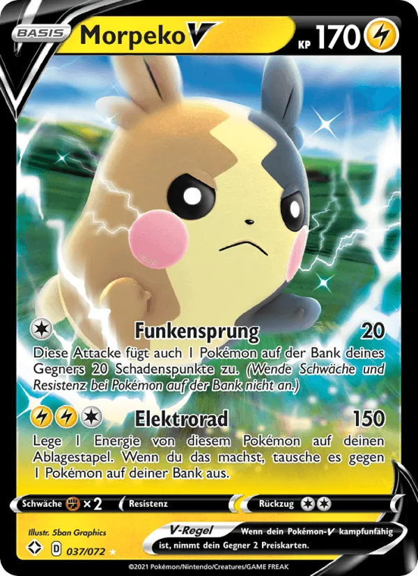 Morpeko V · Glänzendes Schicksal 37/72