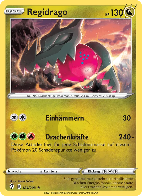 Regidrago · Drachenwandel 124/203