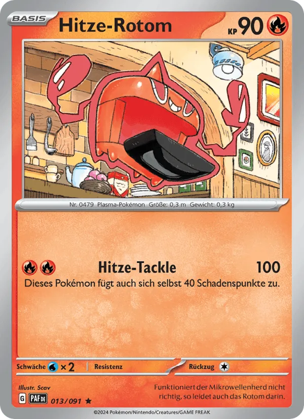 Hitze-Rotom · Paldeas Schicksale 013/91