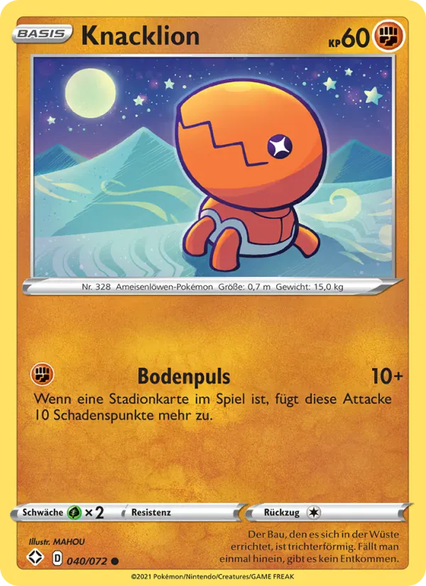 Knacklion · Glänzendes Schicksal 40/72