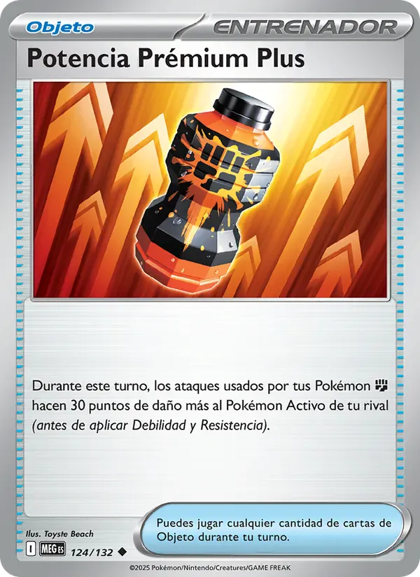 Potencia Prémium Plus · Megaevolución 124/132