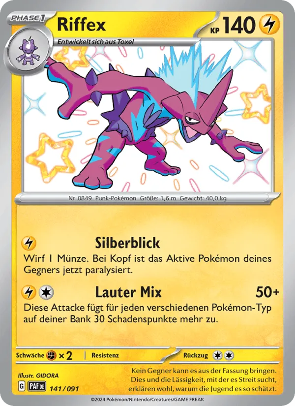 Riffex · Paldeas Schicksale 141/91