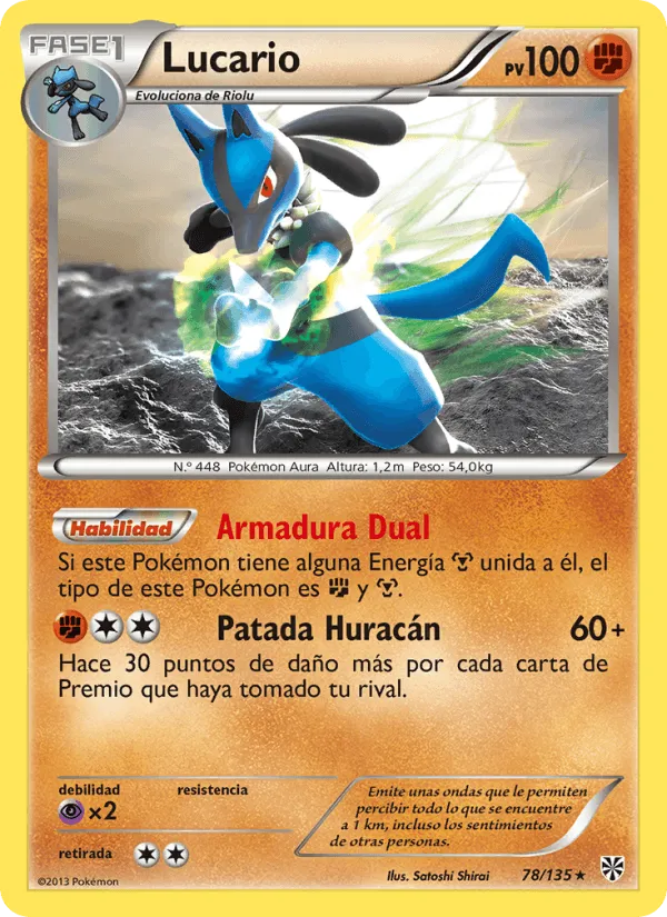 Lucario · Tormenta Plasma 78/135