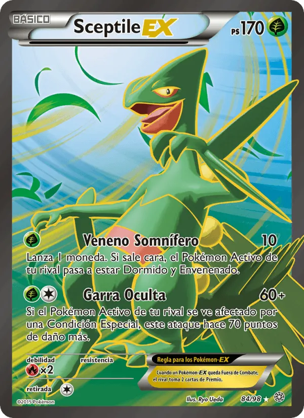 Sceptile EX · Antiguos Orígenes 84/98