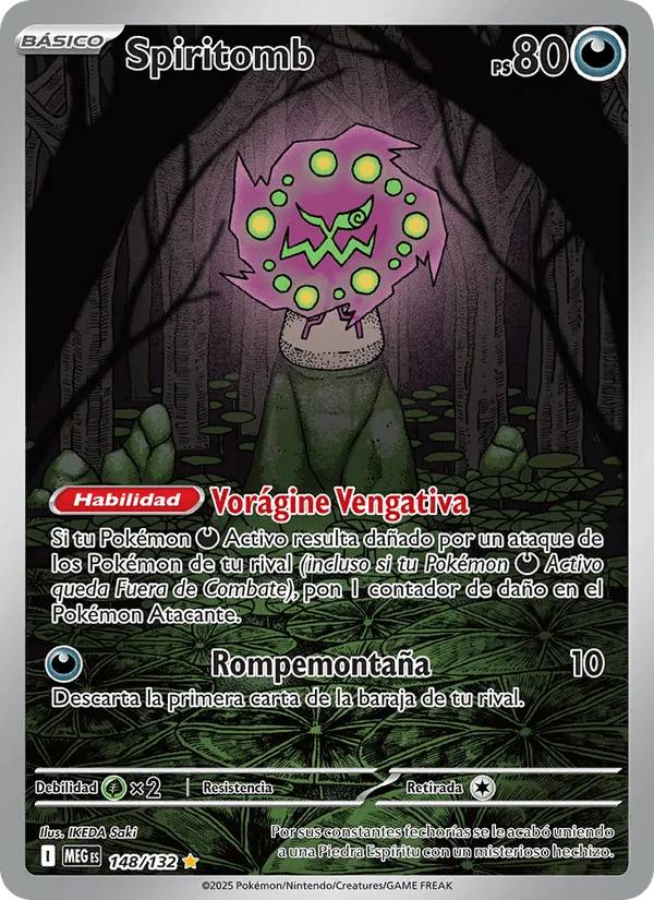 Spiritomb · Megaevolución 148/132