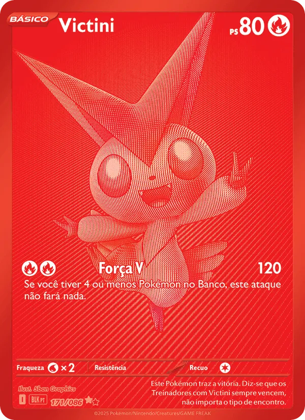 Victini · Raio Preto 171/86