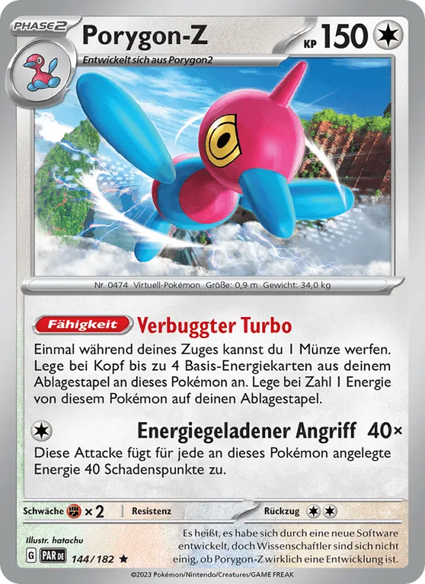 Porygon-Z · Paradoxrift 144/182