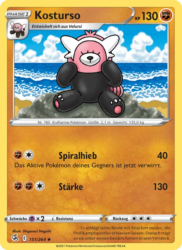 Kosturso · Fusionsangriff 151/264