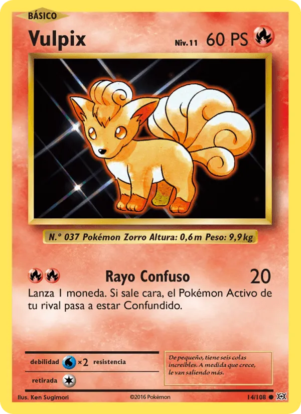 Vulpix · Evoluciones 14/108