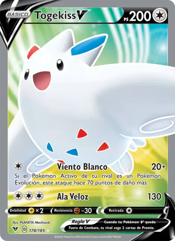Togekiss V · Voltaje Vívido 178/185
