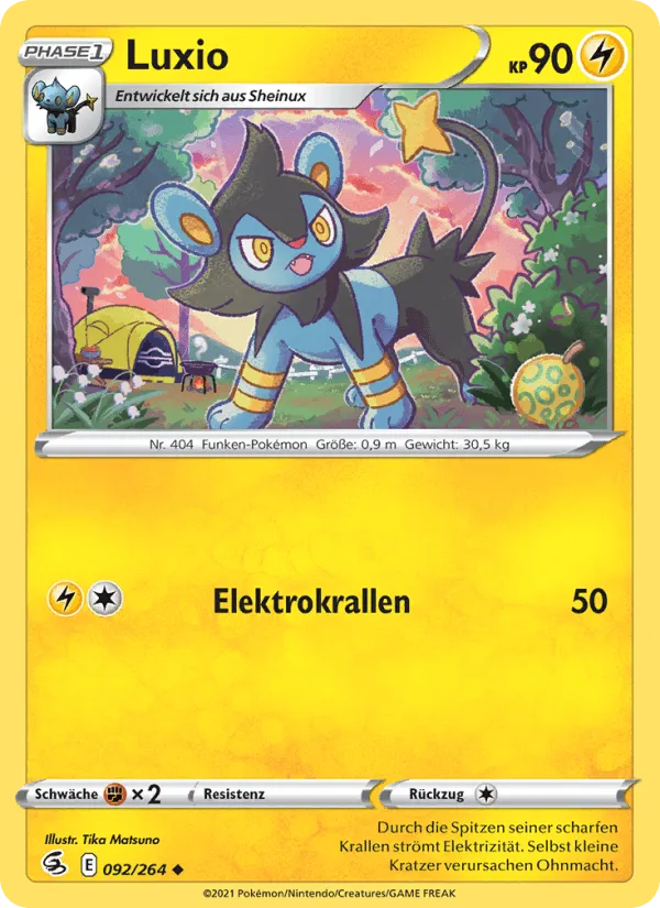 Luxio · Fusionsangriff 92/264