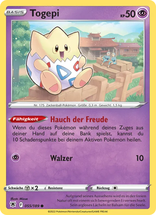 Togepi · Astralglanz 055/189