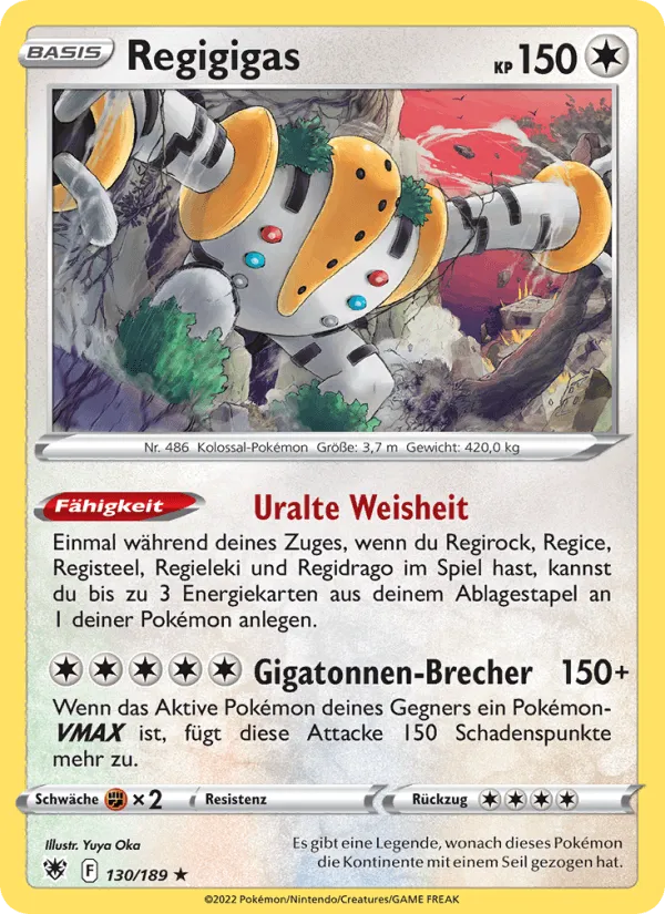 Regigigas · Astralglanz 130/189