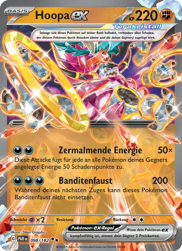 Hoopa-ex · Paradoxrift 098/182