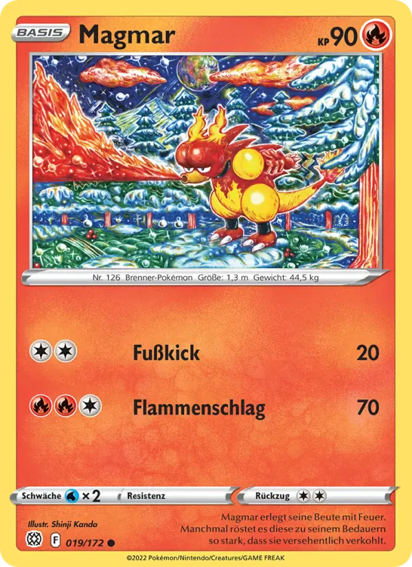 Magmar · Strahlende Sterne 019/172