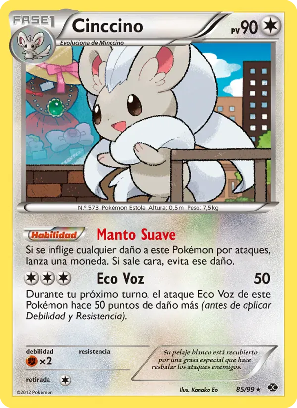 Cinccino · Próximos Destinos 85/99