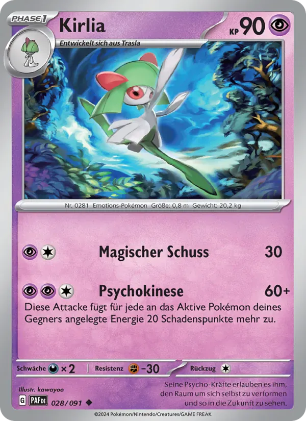 Kirlia · Paldeas Schicksale 028/91