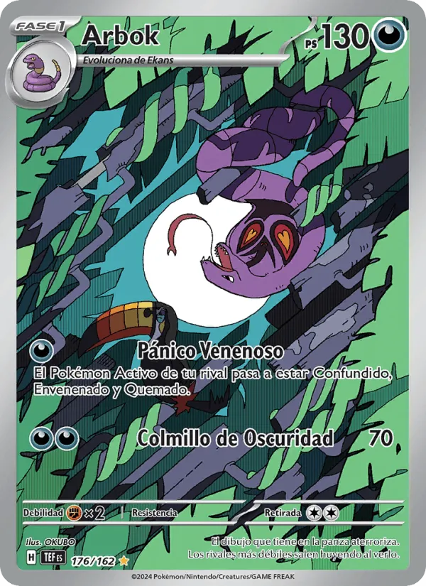 Arbok · Fuerzas Temporales 176/162