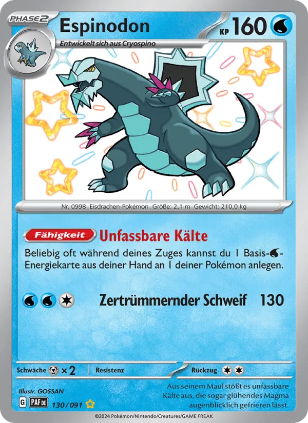 Espinodon · Paldeas Schicksale 130/91