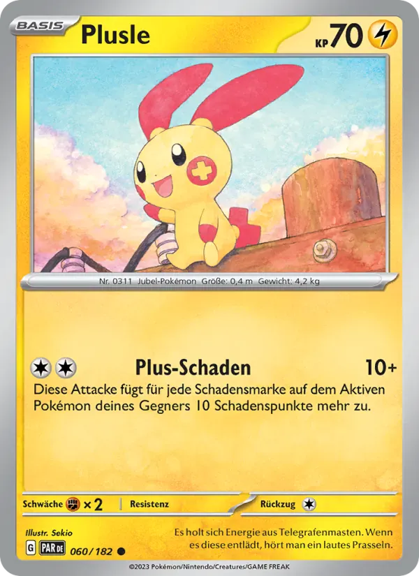 Plusle · Paradoxrift 060/182