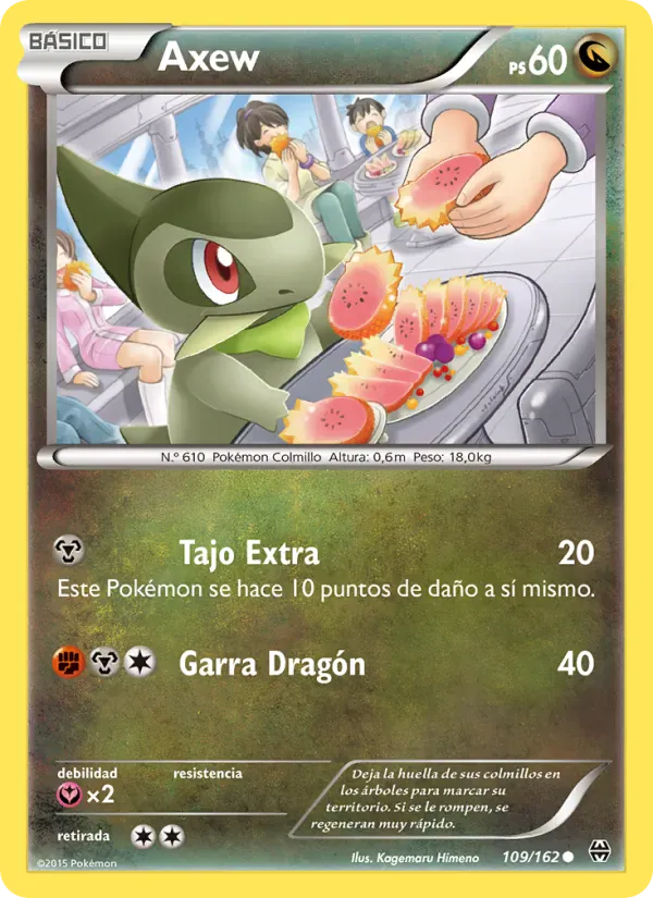 Axew · Turbo Impulso 109/162