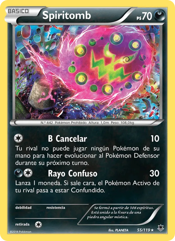 Spiritomb · Fuerzas Fantasmales 55/119