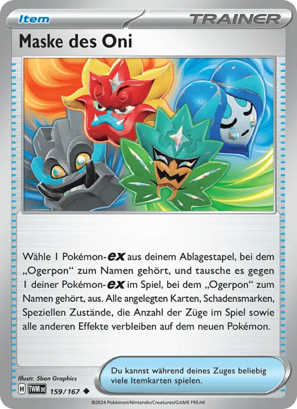 Maske des Oni · Maskerade im Zwielicht 159/167