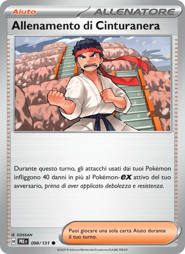 Allenamento di Cinturanera · Evoluzioni Prismatiche 098/131