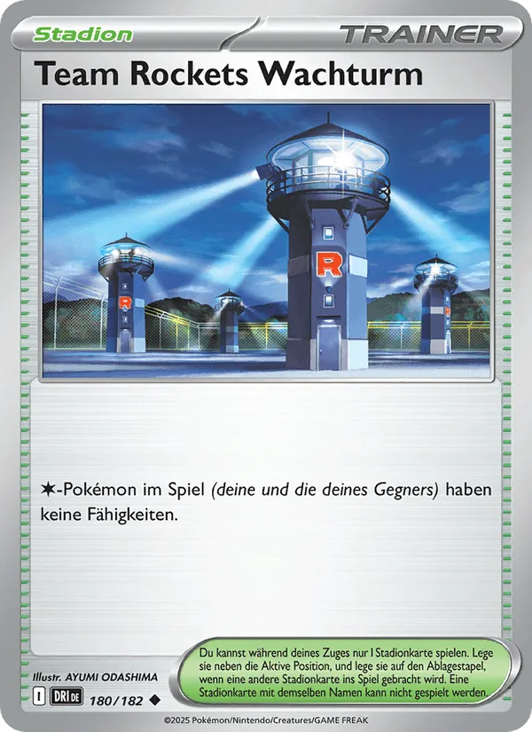 Team Rockets Wachturm · Ewige Rivalen 180/182
