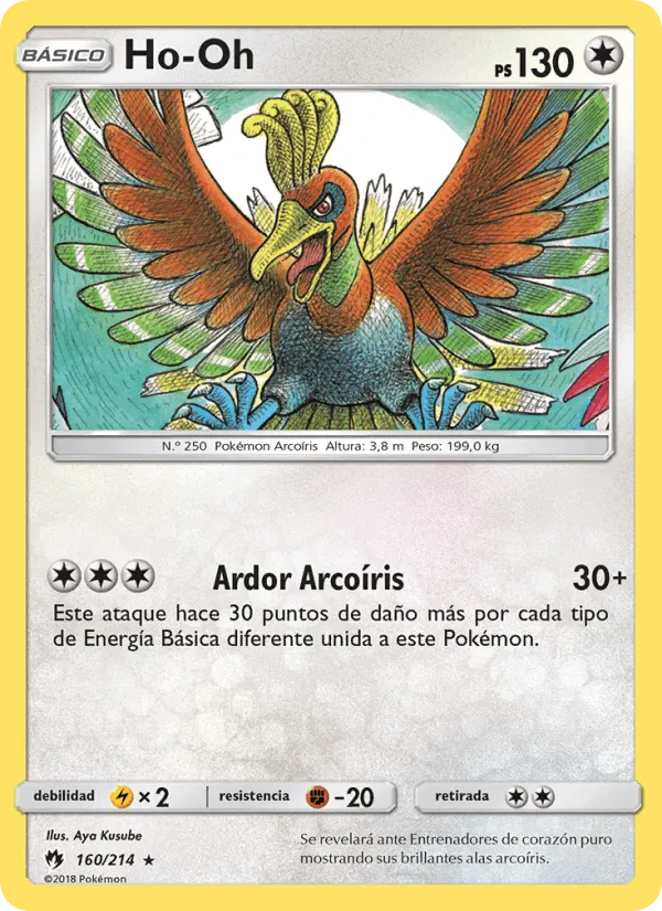 Ho-Oh · Truenos Perdidos 160/214