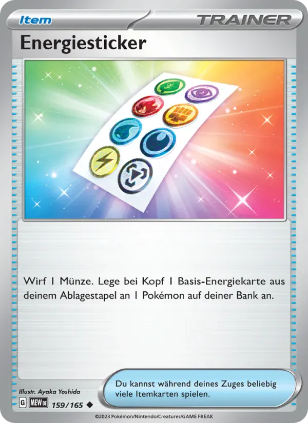 Energiesticker · 151 159/165