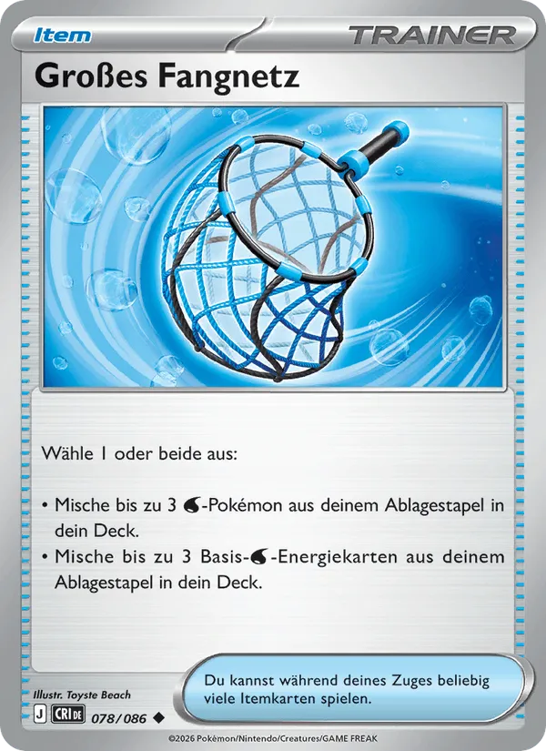 Großes Fangnetz · Wachsendes Chaos 078/86