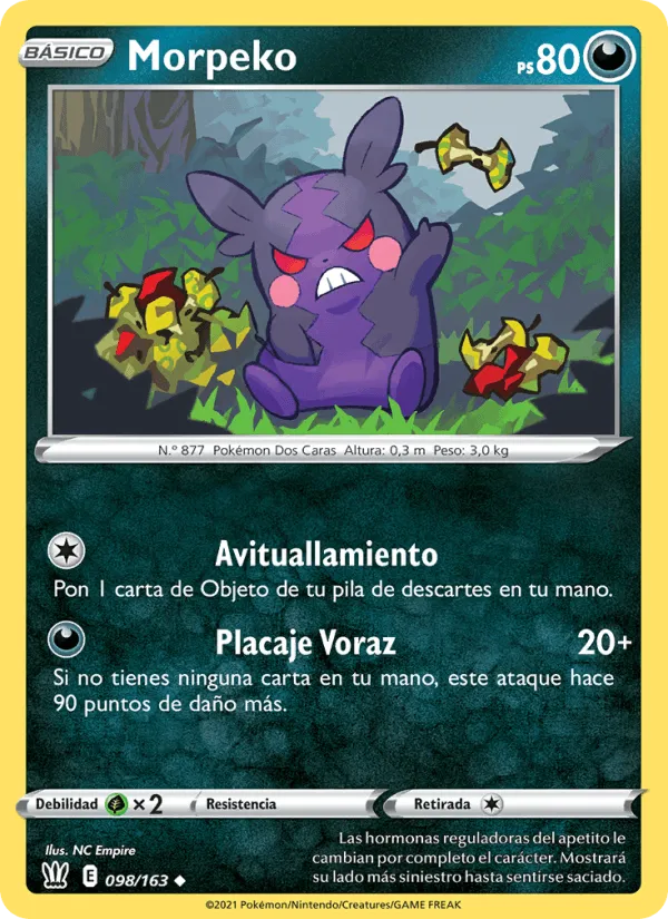 Morpeko · Estilos de Combate 98/163