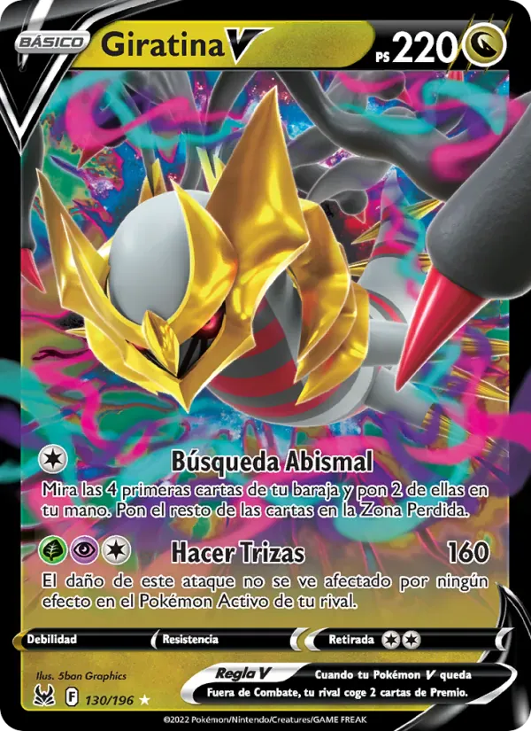 Giratina V · Origen Perdido 130/196