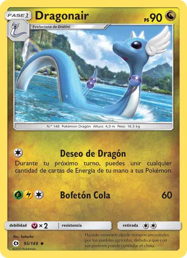 Dragonair · Sol y Luna 95/149