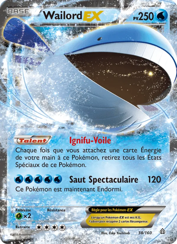 Wailord EX · Primo-Choc 38/160