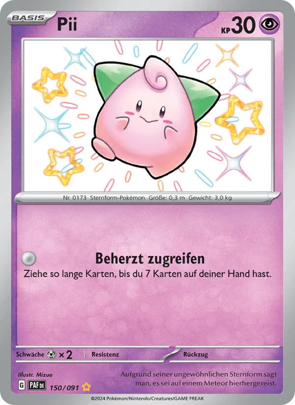 Pii · Paldeas Schicksale 150/91