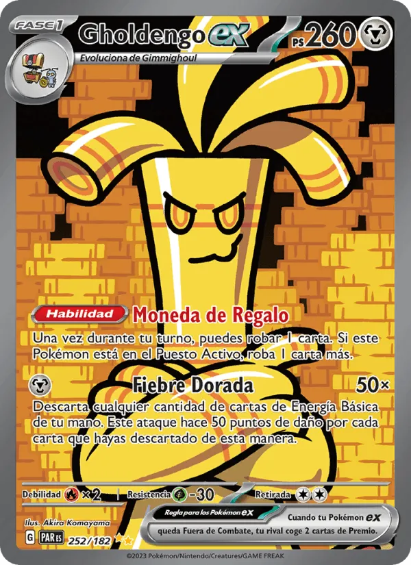 Gholdengo ex · Brecha Paradójica 252/182