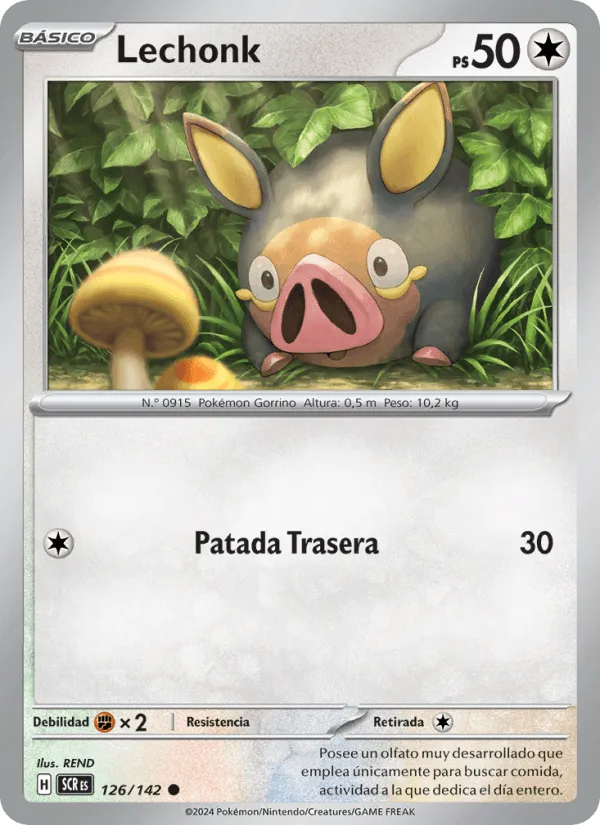 Lechonk · Corona Astral 126/142