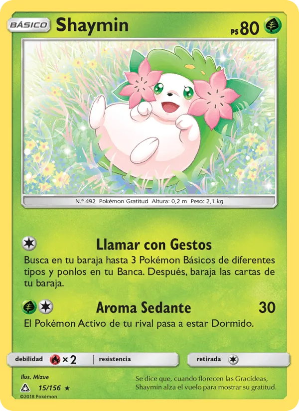 Shaymin · Ultraprisma 15/156