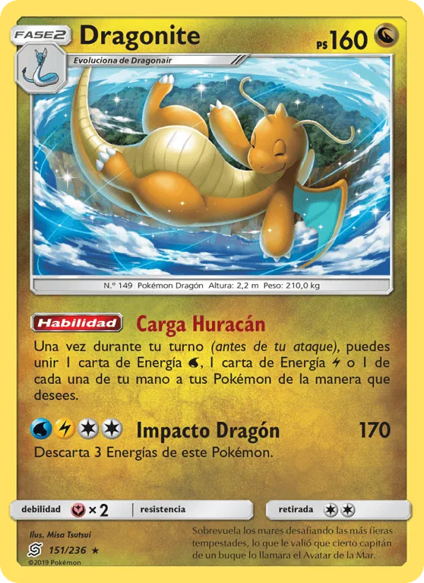 Dragonite · Mentes Unidas 151/236