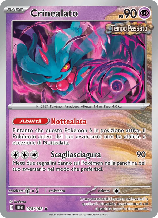 Crinealato · Cronoforze 078/162