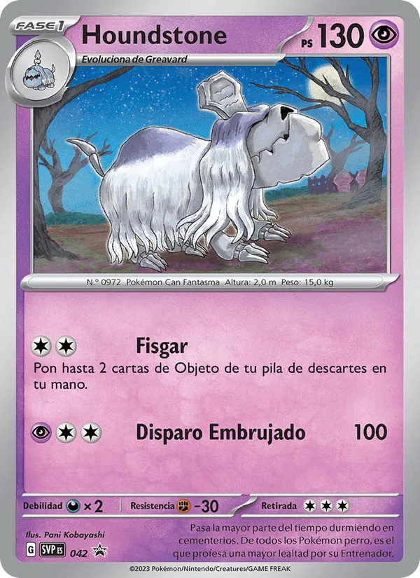Houndstone · SVP Black Star Promos 042/225