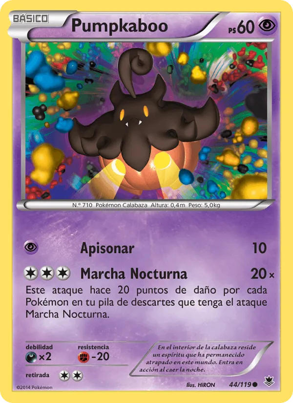 Pumpkaboo · Fuerzas Fantasmales 44/119