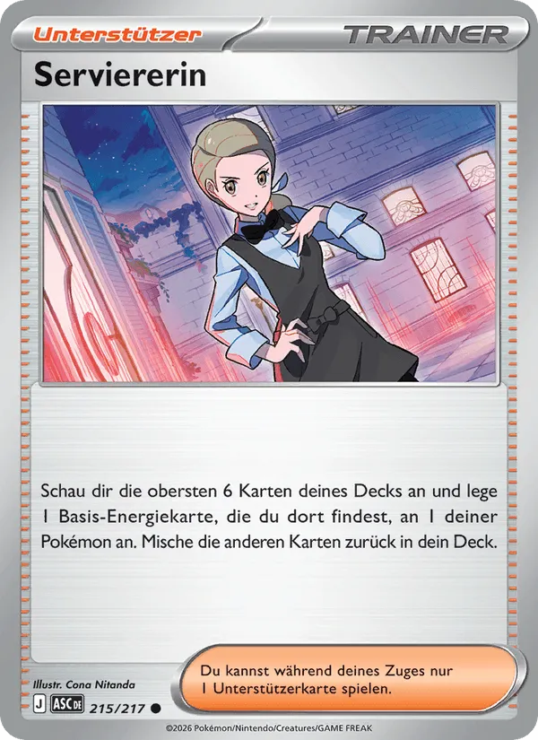 Serviererin · Erhabene Helden 215/217