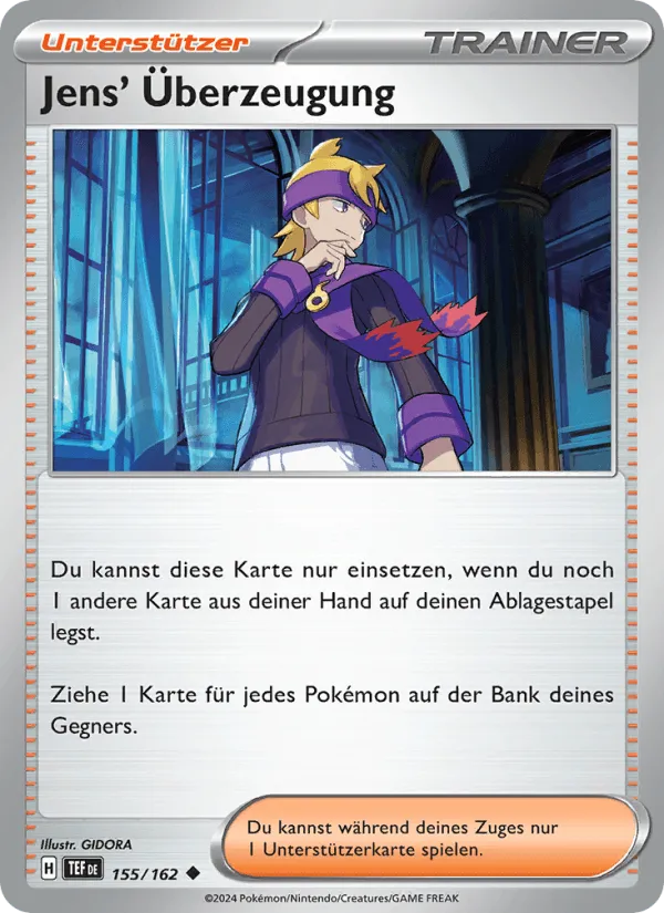 Jens' Überzeugung · Gewalten der Zeit 155/162