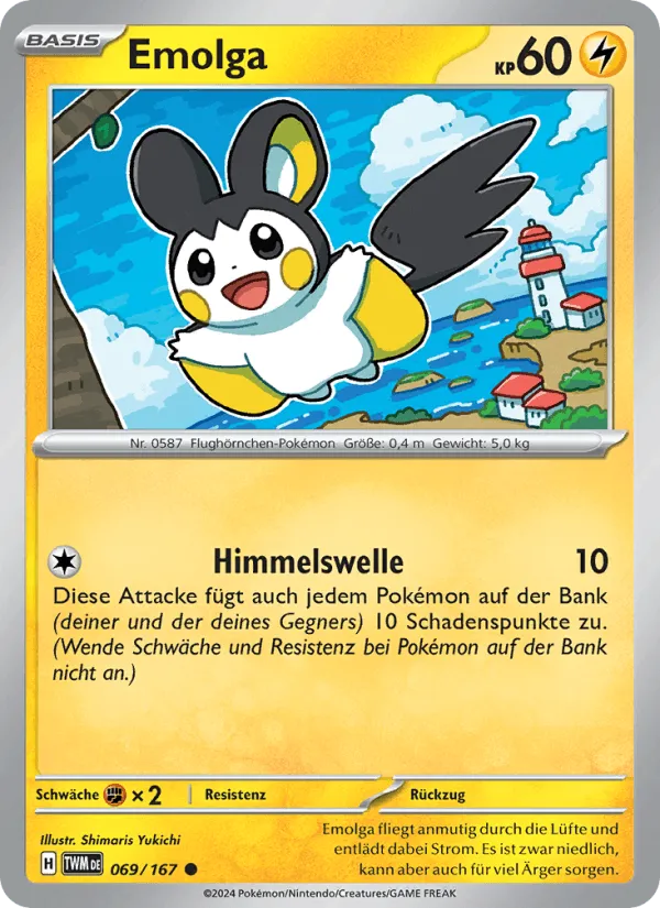 Emolga · Maskerade im Zwielicht 069/167